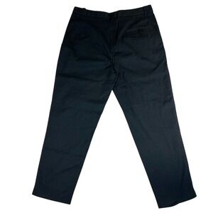 Miu Miu Women's Black Cropped Cotton Blend Mid Rise Pants‎ Size IT 40 US 4